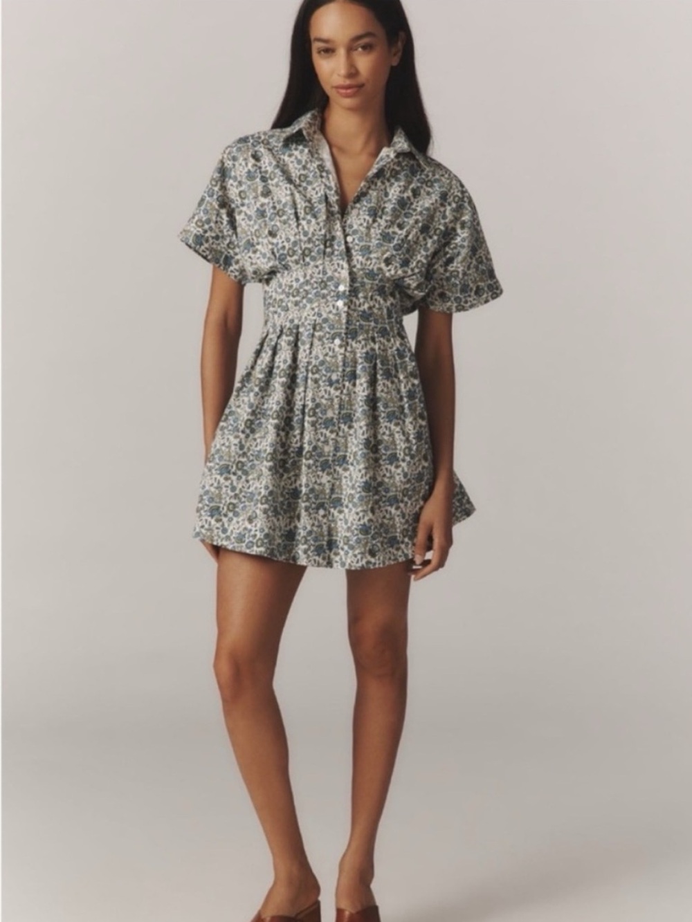 Anthropologie Tobie Mini Shirtdress by Exquise